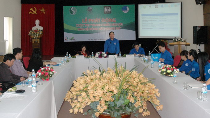 การประชาสัมพันธ์เกี่ยวกับการปกป้องสัตว์ป่า